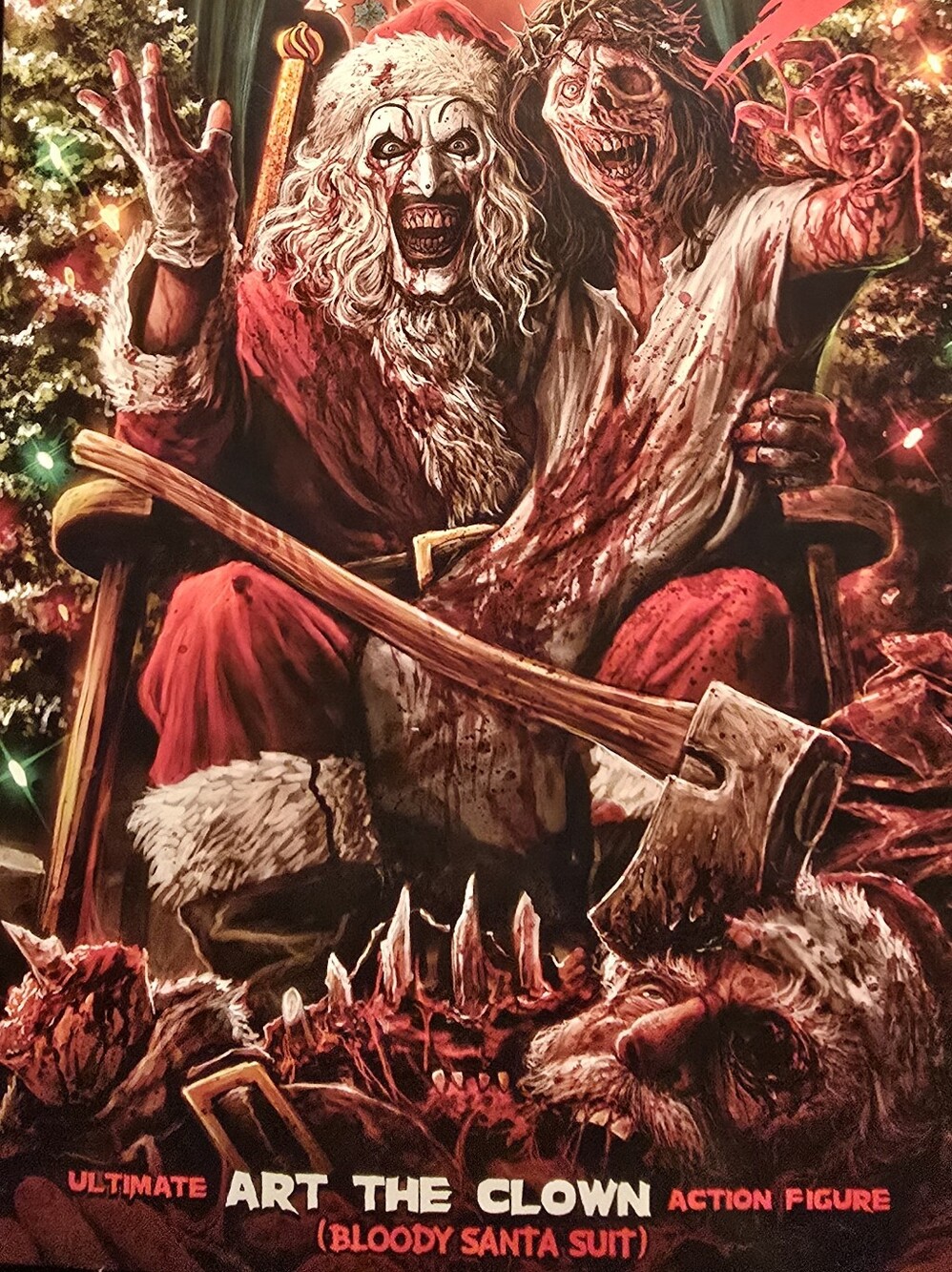 Bloody Version Of NECA Terrifier 3 In Santa Suit